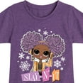 thumbnail image 3 of LOL OMG - Winter Dolls - Slay N' It - Toddler & Youth Girls Short Sleeve Graphic T-Shirt, 3 of 5