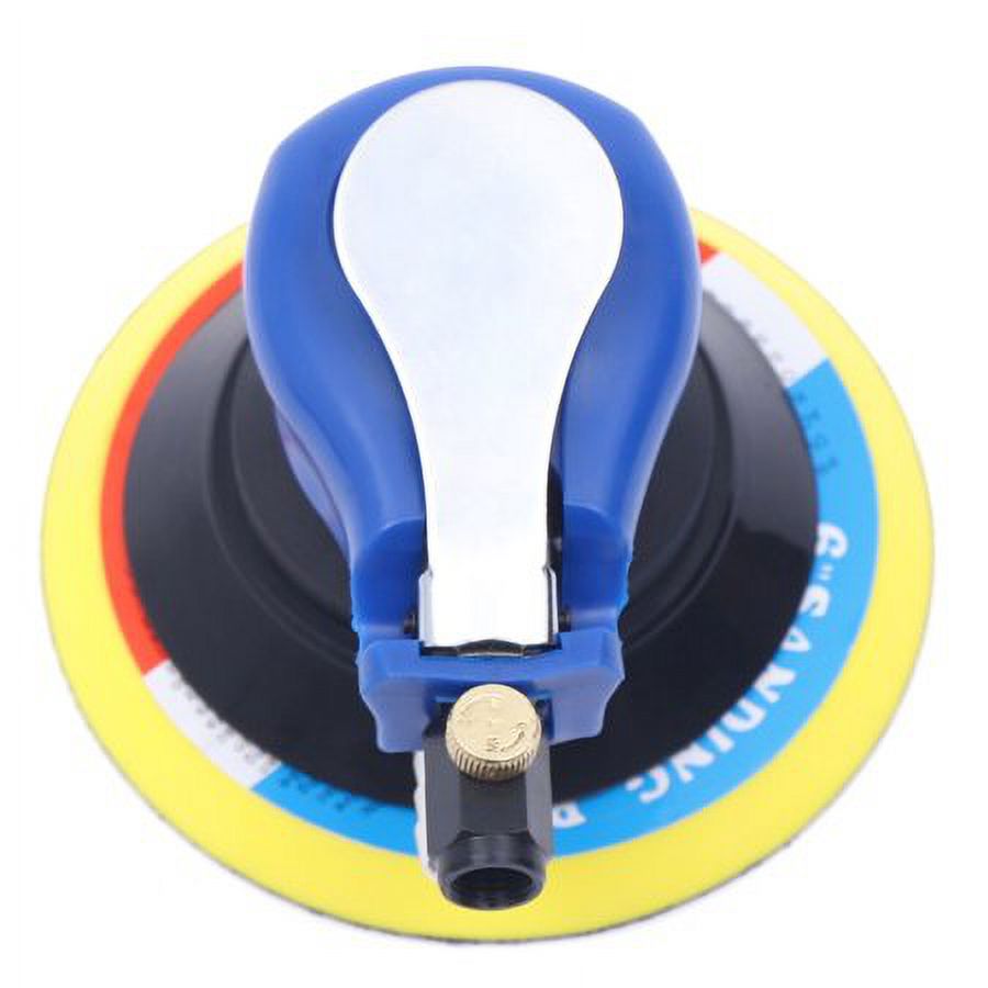 6inch Air Palm Orbital Sander Random Round Pneumatic Hand Sanding Machine 10000rpm