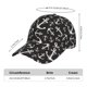 thumbnail image 2 of Fotbe Anchor Gorro Clásico de Béisbol, Gorra Ajustable con Broche Snapback, Gorro de Exterior de Algodón Suave, 2 of 6