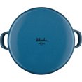thumbnail image 2 of Ayesha Curry Enamel on Steel Stock Pot/Stockpot with Lid - 12 Quart, Blue, 2 of 5