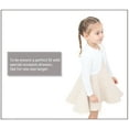 thumbnail image 3 of Lilax Baby & Girls' Bolero Cardigan Knit Long Sleeve Button Closure Shrug White 6-9 Months, 3 of 8