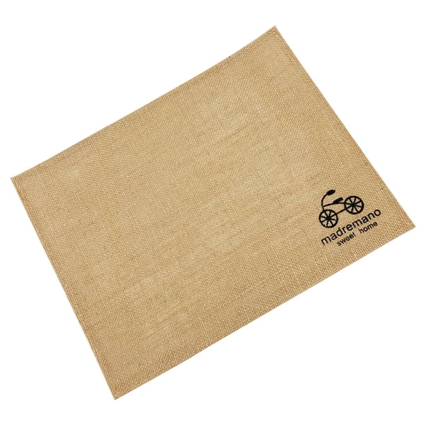 Advancent Manteles individuales de otoño, almohadilla aislante, manteles de de estilo europeo, accesorios de comedor antideslizantes, posavasos, Cocina y Comedor bicicleta Advancent HA060842-02B