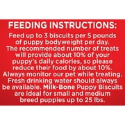 Milk Bone Puppy Original Biscuits, Dog Treats for Puppies, 16 oz Box