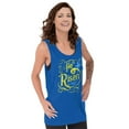 thumbnail image 5 of He Is Risen Jesus Christ Christian Tank Top Tee Shirt Women Brisco Brands M, 5 of 6