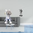 thumbnail image 2 of Figura de escritorio,Estante con estatua de astronauta para decoración de oficina y hogar,Figura decorativa de escritorio de resina para decoración del hogar,Figura de escritorio,Estatua de, 2 of 8