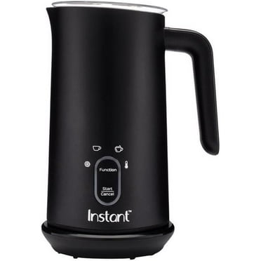 Instant Pot Milk Frother, 4-in-1 Electric Milk Steamer 10oz/295ml Automatic Hot and Cold Foam Maker and Milk Warmer Black - Open Box