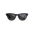 thumbnail image 2 of Ray-Ban Meta Skyler (Gen 2) Smart Glasses with AI, Photo, Video, Audio & Messaging - Shiny Black/ Gradient Graphite (Polarized) – Size – Standard, Fit – High Bridge – Open Box, 2 of 4