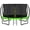 Green, variant on JELENS Trampoline 8FT 10FT 12FT 14FT 16FT, Recreational Trampolines with Enclosure Net and Ladder, Outdoor Anti-Rust Trampolines for Kids and Adults