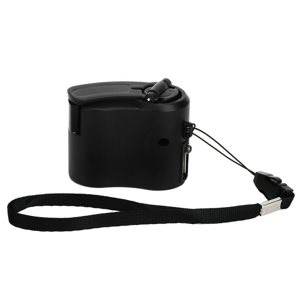 Cargador de Teléfono Con Manivela USB Portátil para Senderismo Al Aire Libre Camping