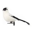 thumbnail image 2 of Espuma artificial pluma loro artesanía imitación pájaro modelo decoración (blanco) JShteea Libre de BPA, 2 of 8
