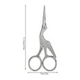 thumbnail image 4 of Reinforced Rivet Cutting Shear, Handcraft Scissor, For Thread Residue Cutting, Paper Cutting Home Silver, 4 of 8