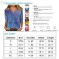 thumbnail image 2 of Qwertyu Womens 3/4 Sleeve T Shirts Plus Size Floral Casual Shirts for Women Elbow V Neck Summer Tops 3/4 Length Sleeve Blouses for Women Dressy White 2XL, 2 of 5