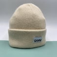 thumbnail image 4 of 2023 Solid Knitted Beanies Caps For Women Warm Female Letter Cloth Thick Knitted Hats Autumn Winter Outdoor Sport Warm Cap, 4 of 4