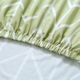 thumbnail image 5 of Dining Room Chair Covers Slipcovers Patterned Stretch Printed Parsons Dining Chair Cover Washable Removable Suitable Armless for Hotel Restaurant Ceremony Universal Size (8 Piece, Green), 5 of 6
