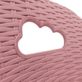 thumbnail image 3 of 2 Sillas Rattan Nube Infantil Rosa, 3 of 4