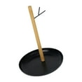 thumbnail image 1 of Canasta de almacenamiento de frutas, decoración del hogar, creative moderno estable de plátano gancho, accesorios de cocina para cocina de encimera negro, 1 of 8