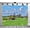 5x3ft, variant on Green meadow wooden barn backdrop | Polyester fabric banner curtain, suitable for themed parties, outings, picnics, celebrations and studio props