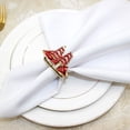 thumbnail image 1 of Raindrops 2Ud De Servilleta En Aleación Con Exquisito Para De Y Banquetes, 1 of 8