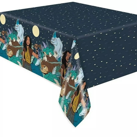 

Unique Disney Raya And The Last Dragon Plastic Table Cover