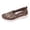 Coffee, variant on Orthopedic Walking Shoes for Women Adjustable Upper Low Top Walking Shoes Mesh Knitted Woven Slip-On Womens Walking Sneakers Comfortable Hands Free Mary Jane Flats Pull-On Shoes