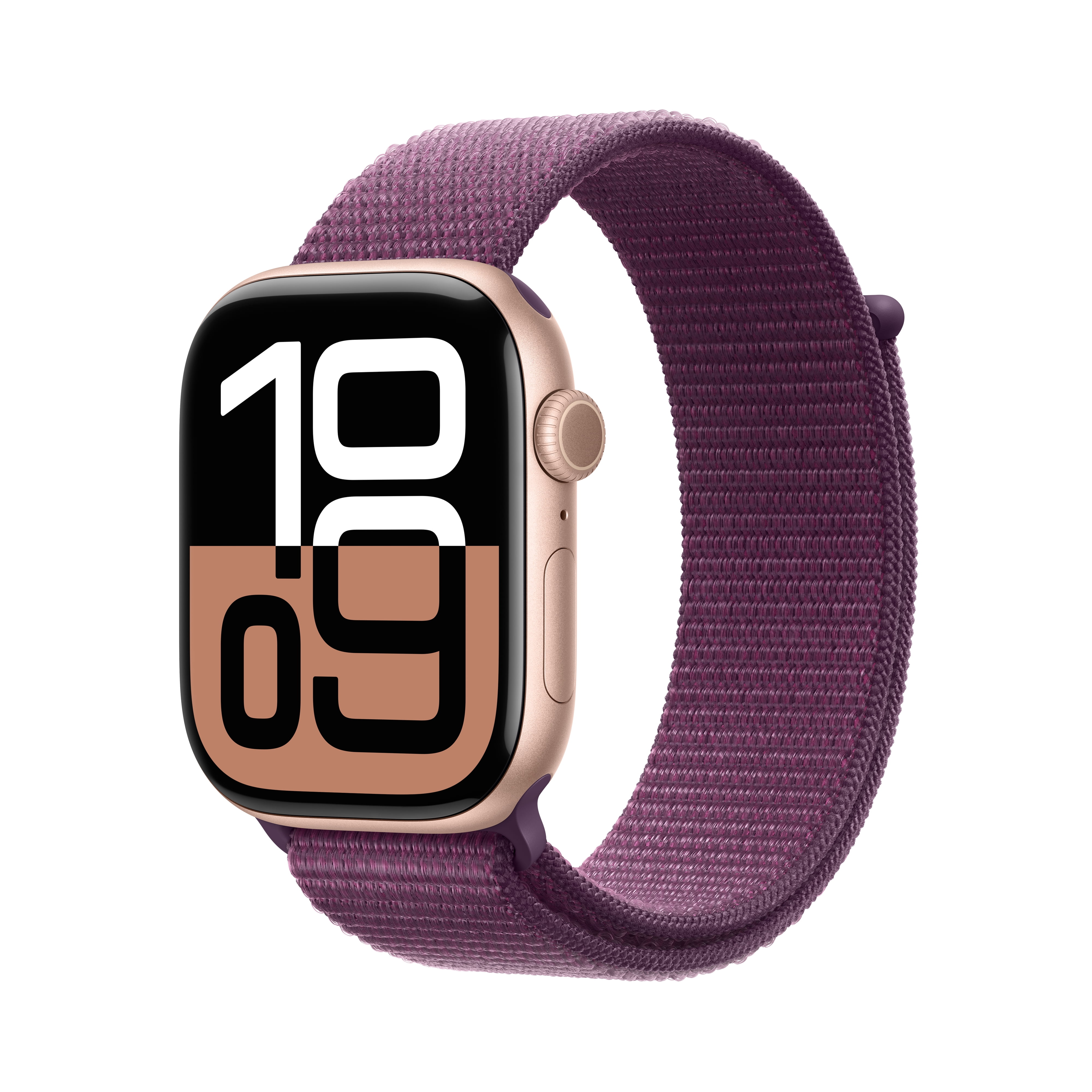 Apple Watch 10 Ink Sport Loop バンド　42mm Apple Watch Series 10 GPS 42mm Jet Black Aluminium Case with Ink