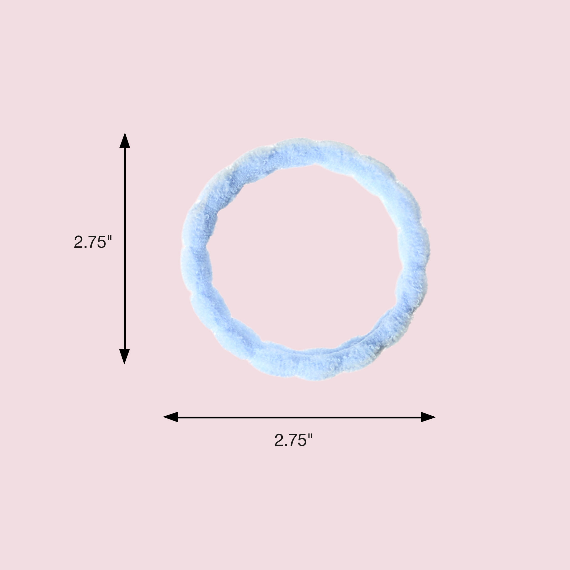 SC GenZ 10-PK TXT SOFT PONYTAILERS