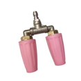thumbnail image 5 of colaxi Rotating Spray Nozzle Twin Nozzle Practical Aluminum Alloy Easy to Use Accessories 4000 PSI for Pressure Washer Pink, 5 of 10
