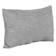 thumbnail image 2 of Cojín Riñonera Decorativa Delta Rectangular Gris, 2 of 3