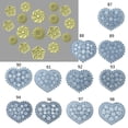 thumbnail image 3 of Giaone Flower Star Meaningful Handmade Works 3D Nail Art Silicone Carving Mold DIY, 3 of 9