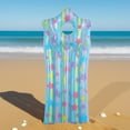thumbnail image 1 of Tabla de surf inflable para niños, portátil, gruesa, bonita, flotador de surf, tabla de surf para el cuerpo Azul, 1 of 8