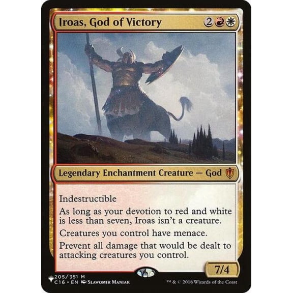 Magic the Gathering - The List - Iroas, God of Victory Near Mint