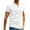 White, variant on Utoimkio Men's Linen Shirts Casual Lightweight Short Sleeve Button Down Solid T Shirt Summer Beach Shirt Tops for Men