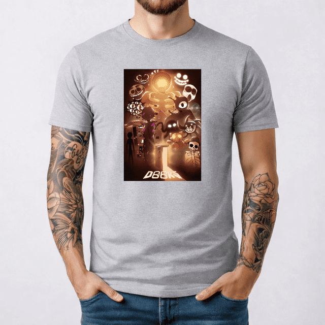 Roblox doors Toute l'Équipe Fabriqué aux États-Unis T-Shirt P-5TG