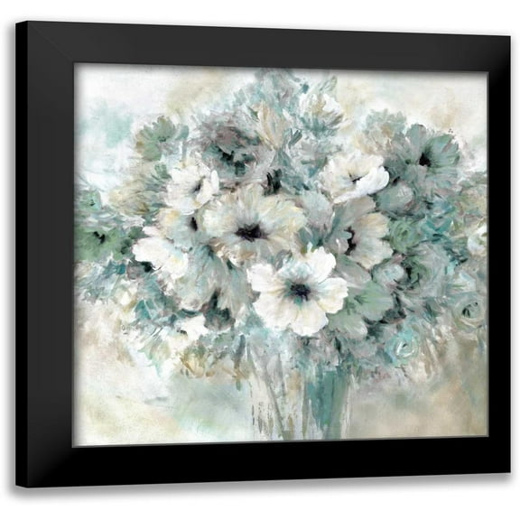 Robinson, Carol 12x12 Black Modern Framed Museum Art Print Titled - Sent with Love