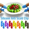 thumbnail image 3 of HengDidi Heat-Resistant Silicone Finger Clips Kitchen Tongs - Compact Non-Slip Pot Clip for Hot Dishes/Bowls Utensil Handling, 3 of 3