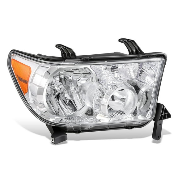 DNA Motoring Passenger Right Side Headlight for 07-17 Toyota Tundra Sequoia