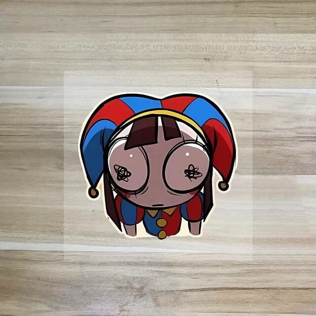 The Amazing Digital Circus Patches for Clothing Heat Transfer Stickers ...