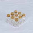 thumbnail image 5 of 15ml 30x40x17mm Mini Transparency Glass Bottles With Cork Empty Jars Crafts Clear Bottles Decorative bottle 6pcs, 5 of 5