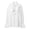 White, variant on Solid Color Casual Elegant Vintage Ruffled Gothic Long Sleeved Shirt Top Women Shirts Fall Flannel Shirt Women plus Casual Button up Shirts for Women Womens Button down Shirt with Pocket Colla Shirt