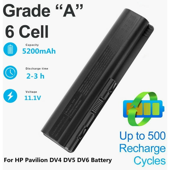 Battery For HP Pavilion DV4 DV5 DV6 G60 G70 CQ40 CQ60 CQ61 484170-001 HSTNN-LB72