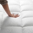 thumbnail image 4 of Allswell The Indulgent Pillow Top Comfort Mattress Topper, Queen, 4 of 9