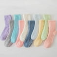 thumbnail image 3 of NIBOLOG 1 Pair Fuzzy Socks with Non Slip Grips Super Soft Breathable Cold Winter Warm Cozy Plush Slipper Socks, 3 of 8