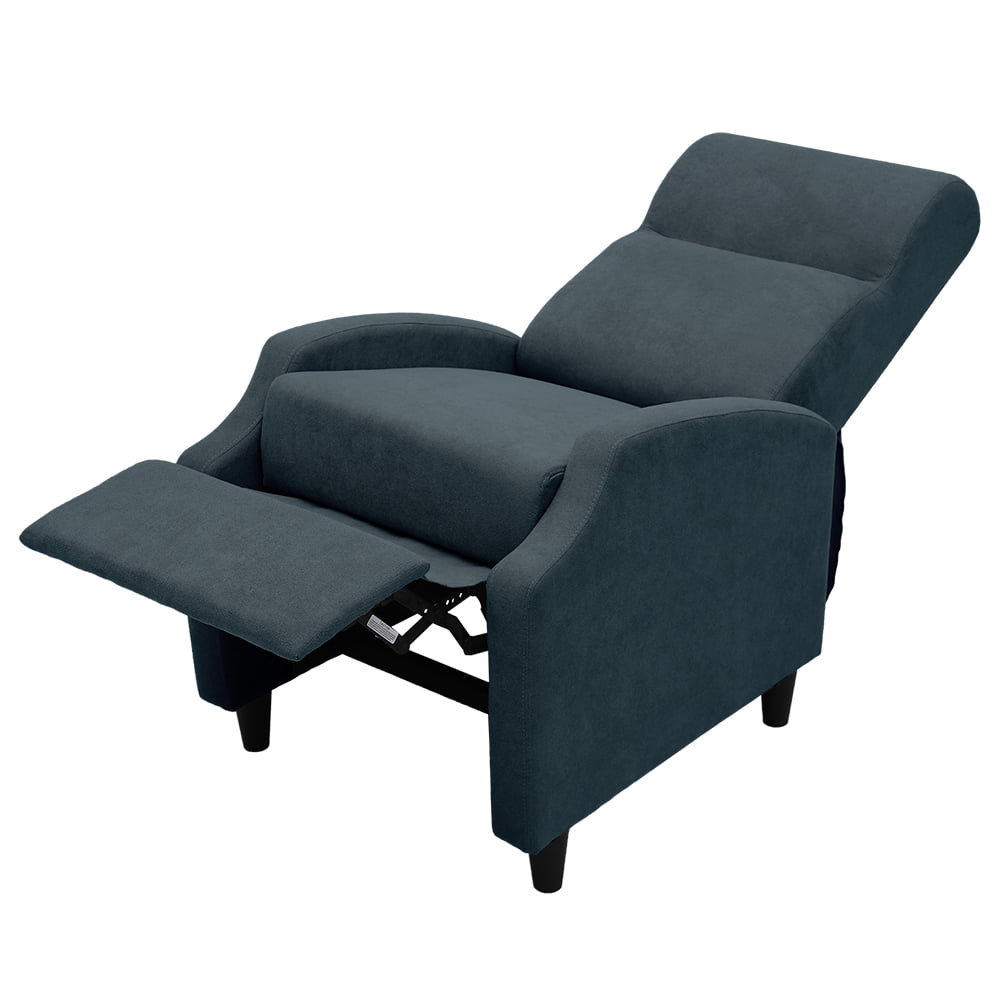 Abble Manual Recliner, Blue