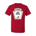 thumbnail image 2 of Wild Bobby Classic Spicy Hot Pepper Sauce Funny Condiment Tshirt Suit DIY Costume Tee Men Tee, 2 of 6