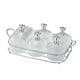 thumbnail image 5 of Plato para servir aperitivos de frutas secas, bandeja para servir aperitivos, platos divididos multiusos para comedor, de boda estilo A, 5 of 9