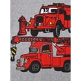 thumbnail image 5 of WIBACKER Pajamas for Boys Excavator Short Sleeves 2-Piece PJs Set Kids Rib Knit Sleepwear Size 2-9 Years, 5 of 10