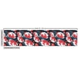 thumbnail image 3 of Floral Sofa Upholstery Fabric by the Yard, Abstract Design Flowers and Swirls on a Dark Background Vintage Garden, Decorative Fabric for DIY and Home Accents, Charcoal Grey Multicolor by Ambesonne, 3 of 5