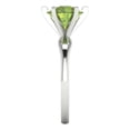 thumbnail image 3 of Clara Pucci 14K White Gold 2.5ct Peridot Solitaire Ring for Women, 3 of 8