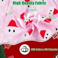 thumbnail image 6 of Girls Christmas Pajamas Kids Long Sleeve Pajamas Winter Nightwear Sleepwear for 2-12 Years Girls and 18" Dolls Clothes, 6 of 7