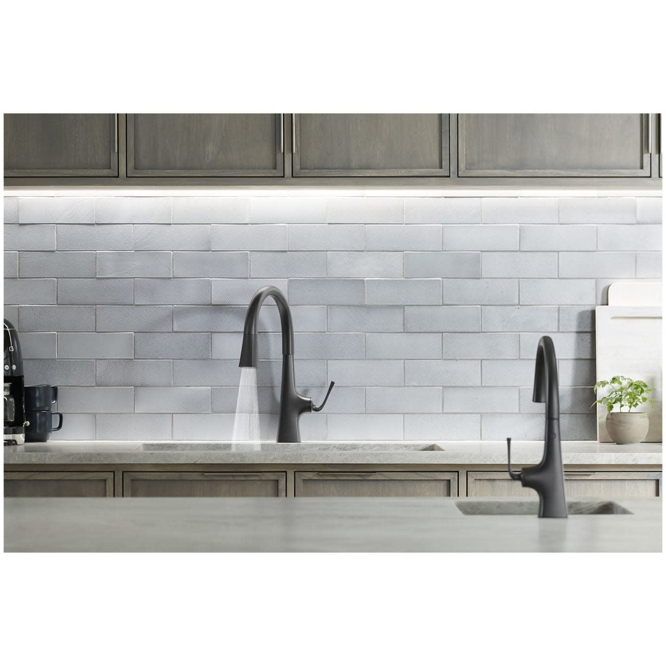 Kohler K-22062 Graze 1.5 GPM Single Hole Pull Down Kitchen Faucet - Vibrant Stainless